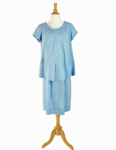 1950s Maternity Top and Skirt Set