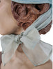bow of antique poke bonnet
