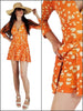 60/70s hotpants set