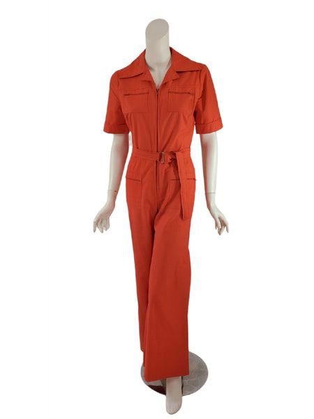 60s/70s Aquarelle Jumpsuit Front