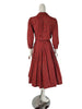 back view of 50s Shirtwaist