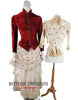 Antique Victorian Bustle Dress With Two Bodices