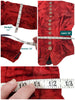 Red bodice measurements, cont'd.