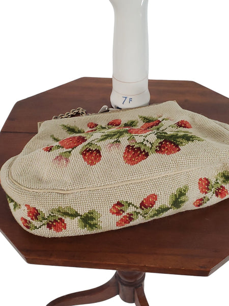 needlepoint design on gussets, too