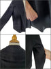 50s Plush Black Swing Jacket - med, lg