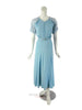 30s Blue Dress