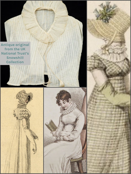 Original example and period fashion plates