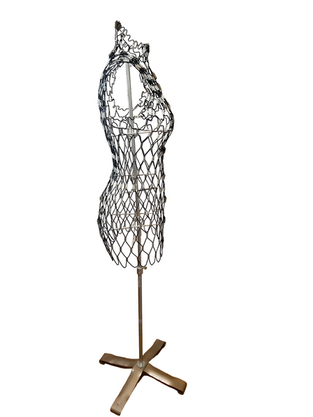 Side view of Vtg 50s Dritz My Double Dress Form