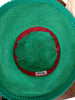 Interior of Green Vintage Picture Hat showing Georgia label