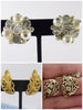 All 3 pairs of vintage clip-on earrings