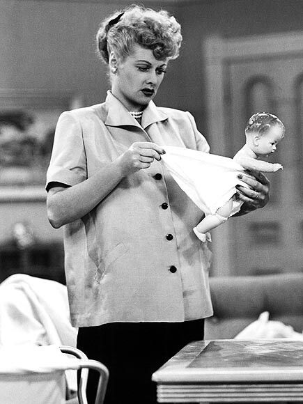 Similar Maternity Top on I Love Lucy 1950s TV Show