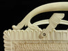 1940s Handbag in Cream Crochet Purse by Tilco - clasp