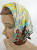 50s/60s Hand-Rolled Silk Scarf With Equestrian Theme
