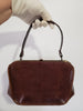 Vintage Lizard Leather Frame Purse