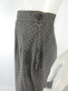 40s Gray Peplum Skirt Suit by Ike Clark