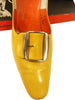 50s Yellow Shoes - detail
