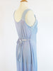 50s Blue Negligee - back