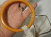 30s Art Deco Crochet Purse With Butterscotch Bakelite Bracelet Handle