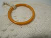 30s Art Deco Crochet Purse With Butterscotch Bakelite Bracelet Handle