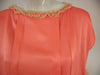 20s Dress in Peach Silk