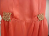 20s Dress in Peach Silk