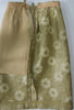 50s/60s Pencil Skirt in Gold Brocade