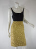 50s/60s Pencil Skirt in Gold Brocade