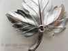Vintage Tiffany & Co. Sterling Leaf Brooch