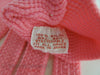50s/60s Watermelon Pink Stretch Nylon Gloves
