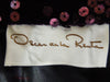 70s or 80s Oscar de la Renta deep plum velvet skirt with sequined paisleys at Better Dresses Vintage. Manufacturer label.
