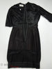 50s black Henry Lee cocktail dress at Better Dresses Vintage. interior.