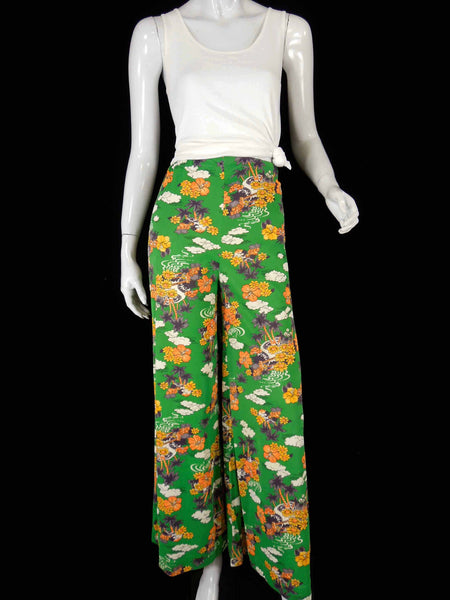 40s Beach Pajama Pants - front