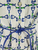 Lisa Cobb Saks Fifth Avenue 1970s Nautical Shirtwaist at Better Dresses VIntage. detail