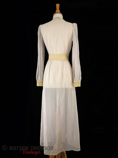 30s Hobert Dressing Gown - full view back
