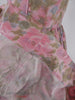 50s/60s Full-Skirted Floral Dress - hem