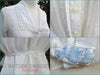 10s White Cotton Blouse - Blue Bird label and other details