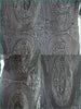 30s Black Lace Gown + Slip - lace detail