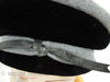 1950s Black & gray nautical beret hat by Cecille Lorraine at Better Dresses Vintage. bow detail.
