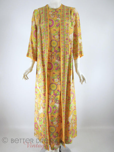 60s Caftan Robe - front view