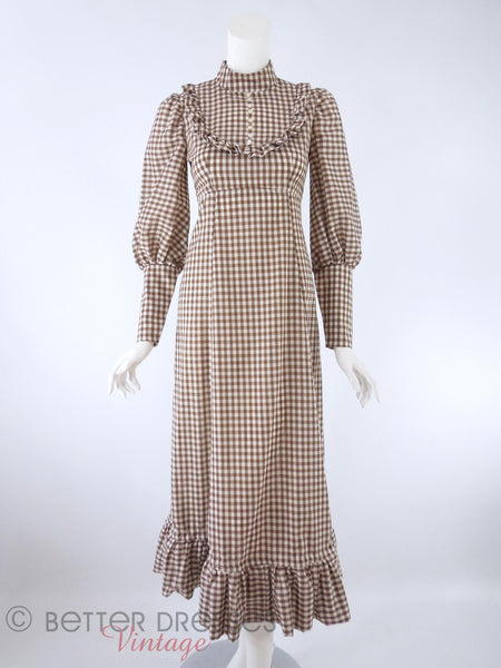 70s Neo-Victorian Maxi - front