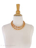 50s Crown Trifari Double Strand Choker