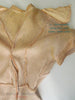 40s Peach Beige Lace Dress at Better Dresses Vintage - discoloration detail