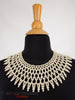 50s/60s Pearl Bib Necklace - close view