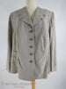 1940s 1950s Plus Size Jacket - on dress form