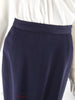 40s Navy Straight Skirt - front seams