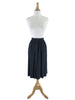 30s/40s Black rayon skirt