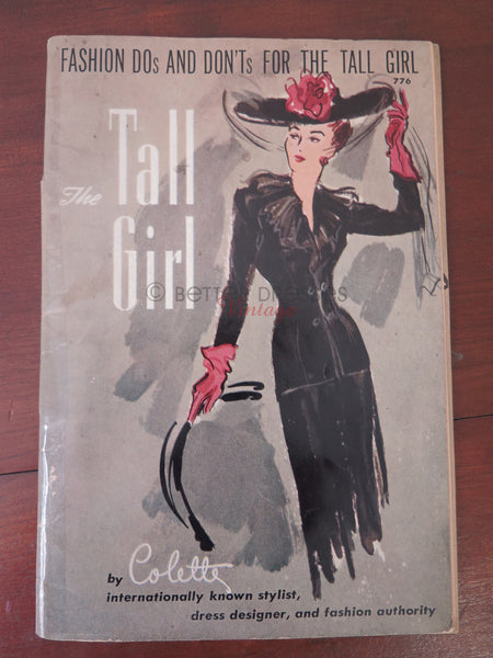 Fashion Dos and Don'ts for the Tall Girl Booklet cover