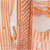 50s/60s Orange Stripes Full Skirt Shirtwaist by Bobbie Brooks