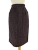 60s Tweed Pencil Skirt - front close view