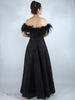 50s Black Evening Gown